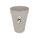 loft urban rund hoch 35cm warmes grau